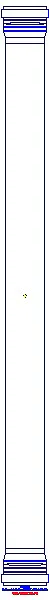 GE Silent-Pro Rohr mit 2 Muffen d75mm L100cm_393.311.14.1_G