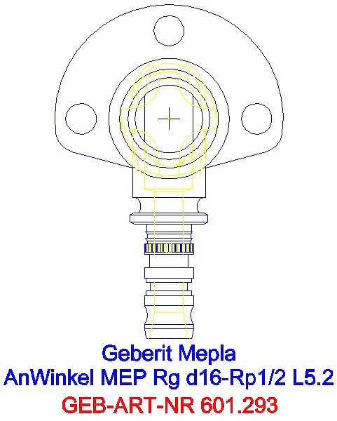 GE Mepla Anschlusswinkel 90Gr Rg d16-Rp1/2 L:52mm_601.293.00.5_A