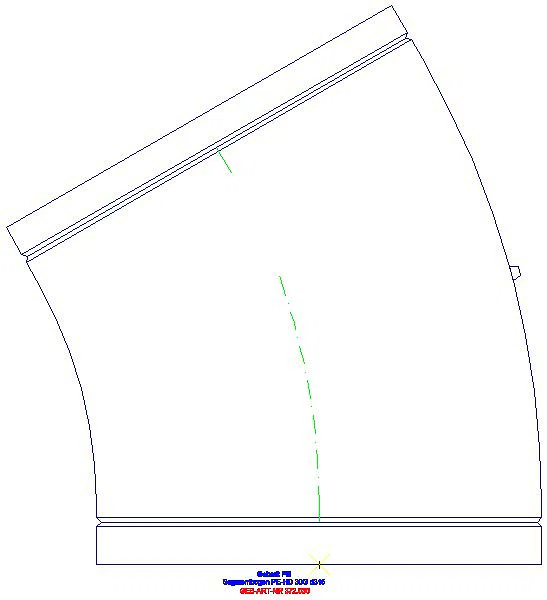 GE PE Segmentbogen 30Gr d315_372.030.16.1_A