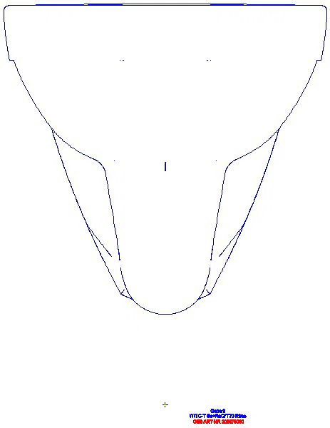 Renova Comfort Wand-WC Tiefspüler Rimfree, Ausld. 70cm_208570000_A
