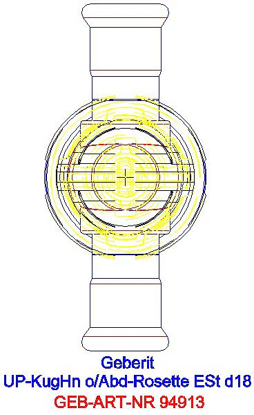GE Mapress UP-Kugelhahn d18 mit Abdeckrosette Edelstahl_94913_L