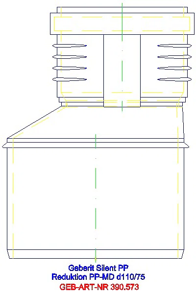 GE Silent-PP Reduktion exzentrisch d110/75_390.573.14.1_A