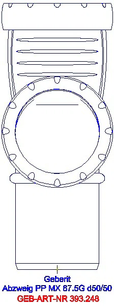 GE Silent-Pro Abzweig 87,5Gr d50/50_393.248.14.1_A