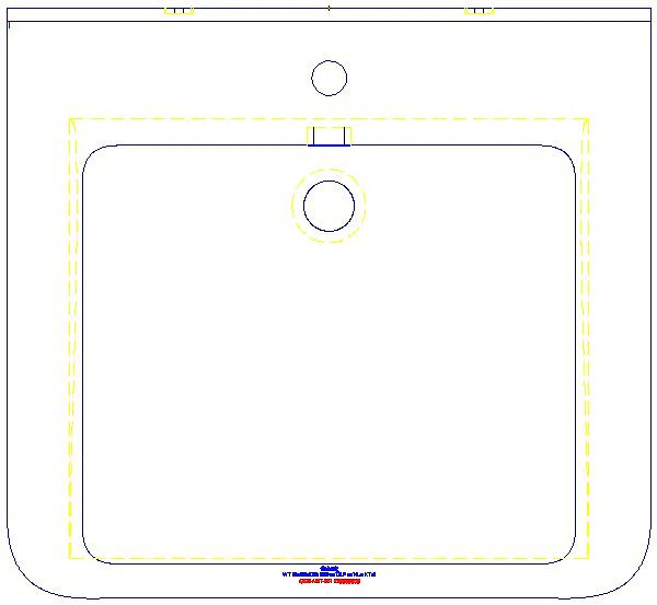 Renova Comfort Square WT barrierefrei 60x55cm, m. Hl., m. Ül., KeraTect_128660600_G