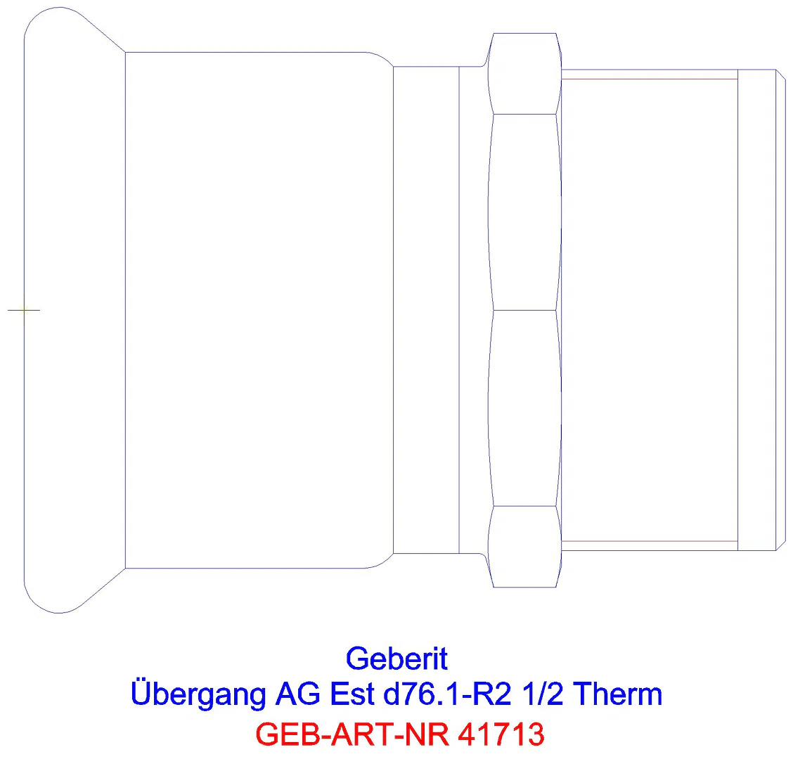 GE Mapress Therm Übergang mit AG d54-R2_41713_a