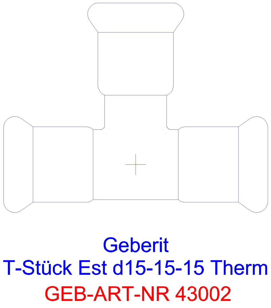 GE Mapress Therm T-Stück egal _43002_a