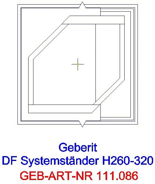 GE Duofix Ständer raumhoch H:260-320 cm_111086001_G