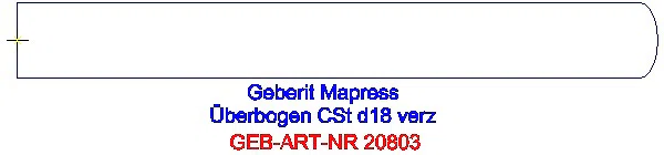 GE Mapress C-Stahl Überbogen d18 verzinkt_20803_G