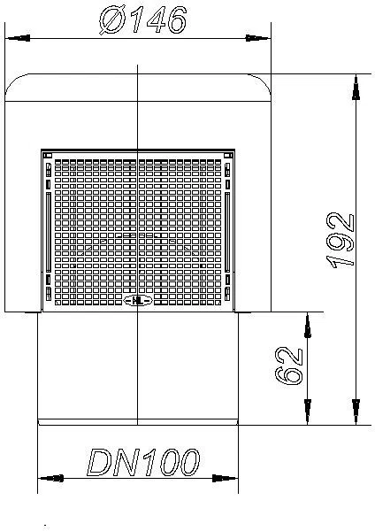 DALLMER Rohrbelüfter 900, DN 100