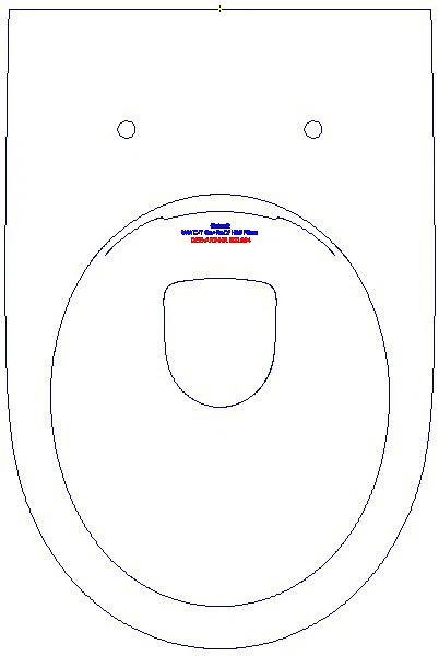 Renova Comfort WWC Tiefspüler, erhöht geschlossene Form, Rimfree_500.694.01.1_G