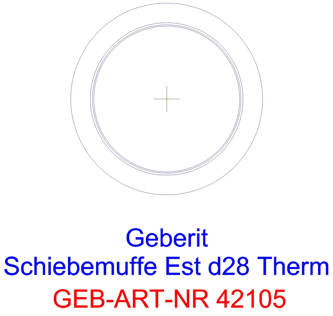 GE Mapress Therm Schiebemuffe d28 _42105_a