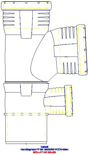 GE Silent-Pro Kombibogenabzweig 87,5Gr d90/90/50_393.456.14.1_L