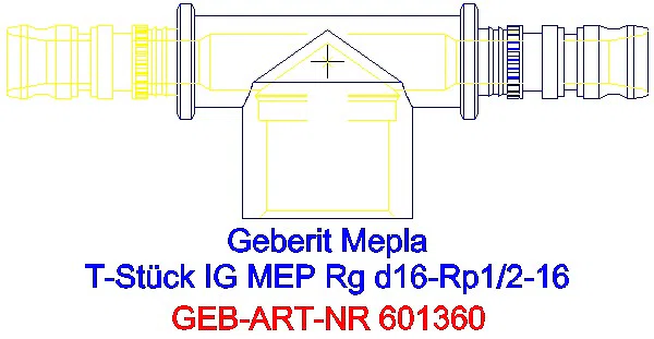 GE Mepla T-Stück im IG Rg d16-Rp1/2-16_601.360.00.5_A