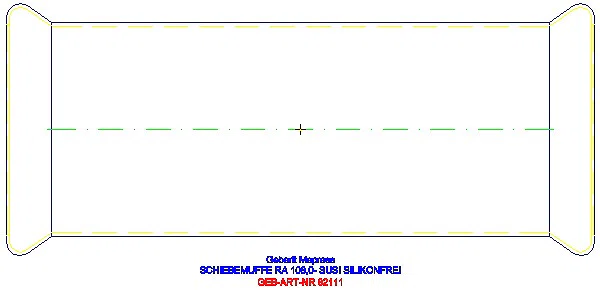 GE Mapress Edelstahl Schiebemuffe d108 (LABS-frei)_82111_G