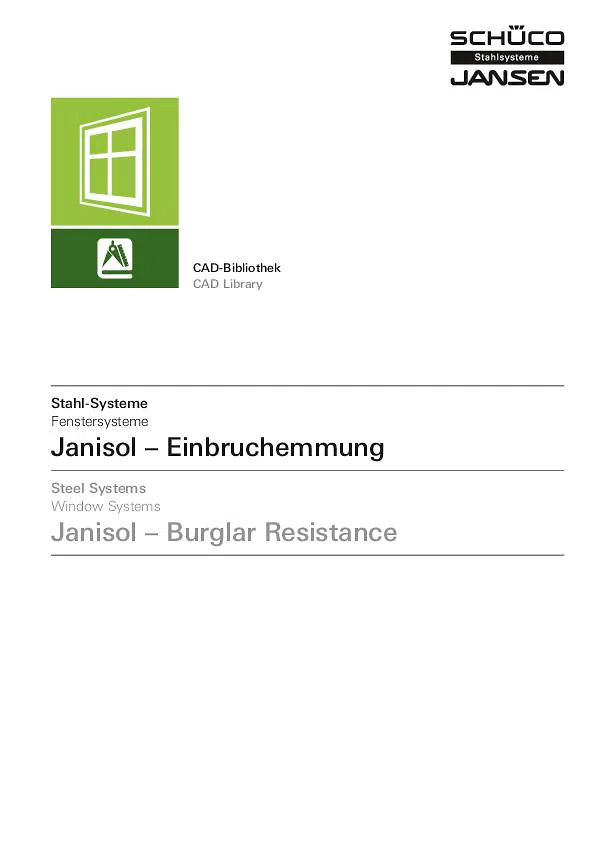 Janisol Fenster - Einbruchhemmung