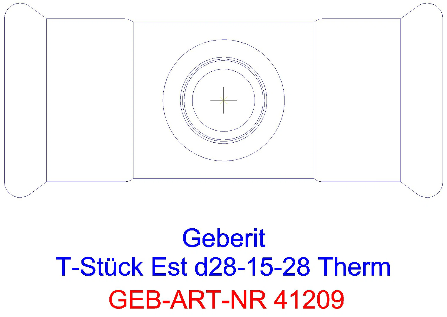 GE Mapress Therm T-Stück reduziert d22-18-22_41209_g
