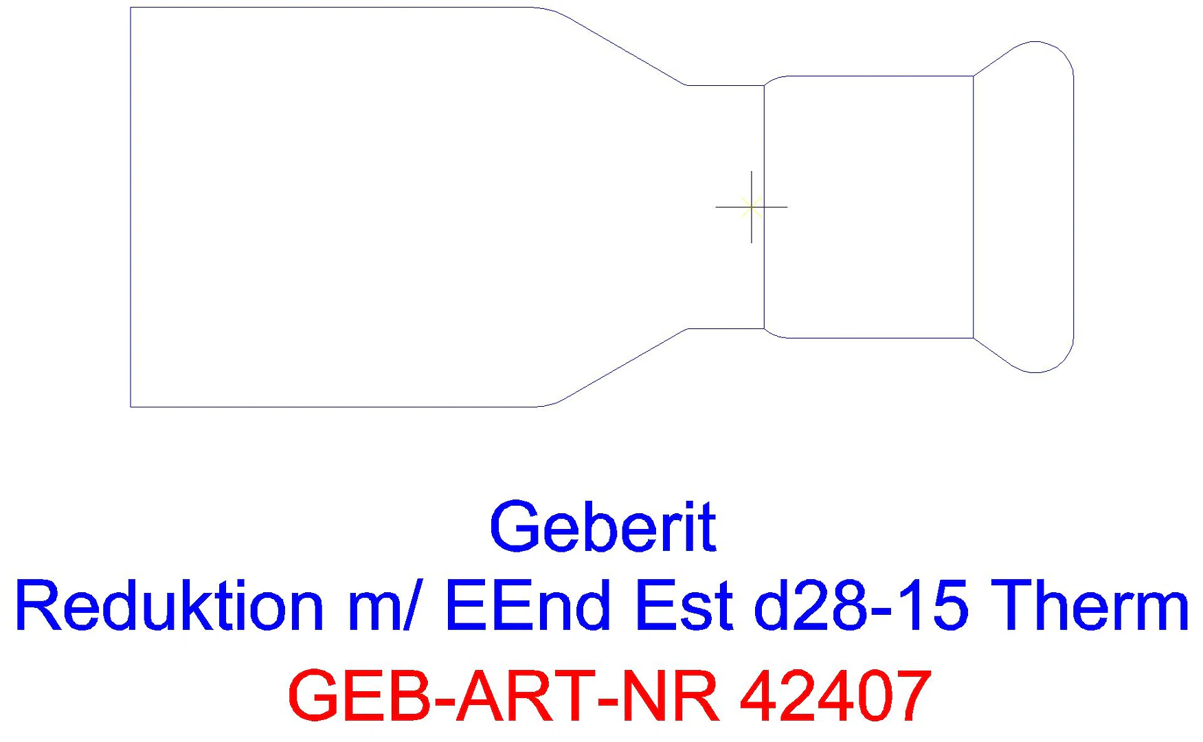 GE Mapress Therm Reduktion mit Einschubende d22-18_42407_l