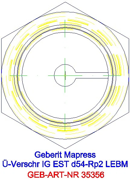 GE Mapress Edelstahl Übergangsverschr. mit IG ÜM aus ESt d54-Rp2_35356_L