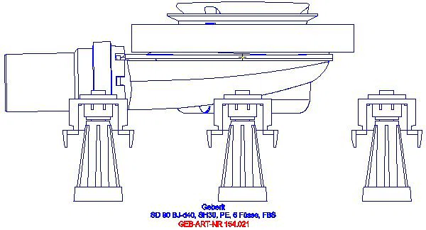 GE Rohbauset, zu Geberit Duschfläche Setaplano Sperrwasserhöhe 30 mm d40 6 F._154.021.00.1_A