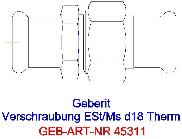 GE Mapress Therm Verschraubung d18 _45311_G