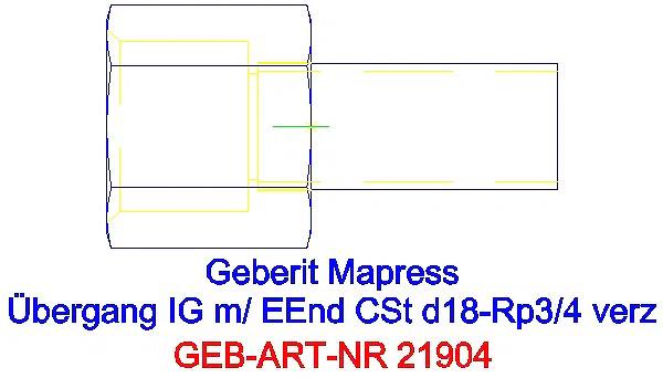 GE Mapress C-Stahl Übergang mit IG und Einschubende d18-Rp3/4 verzinkt_21904_A