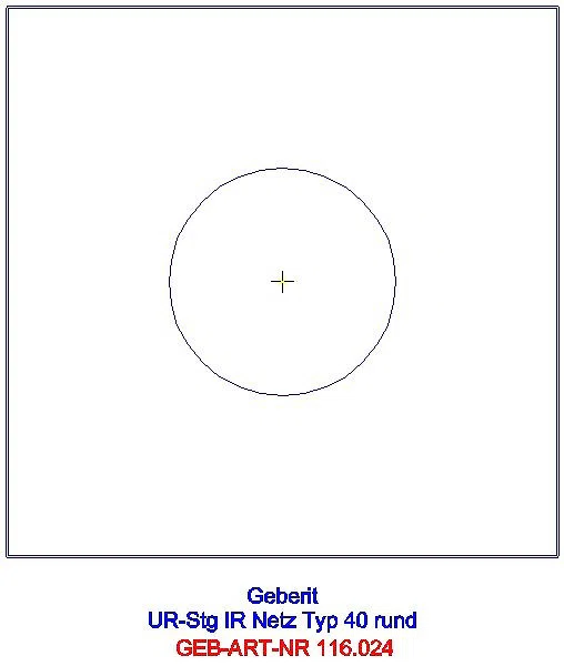GE Typ 40 UR-Strg. m. elektron. Sp-Ausl. Netz.-Betr., Round, Glas, Lava_116024JK1_A