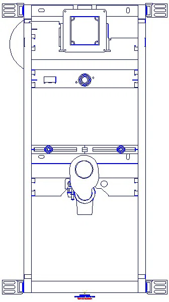 GE Kombifix Element für Urinal 109-127cm Universal_457.611.00.1_A