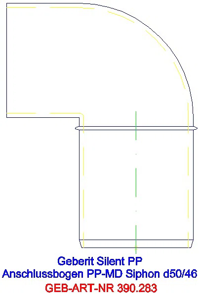 GE Silent-PP Anschlussbogen 90Gr d50/46_390.283.14.1_A