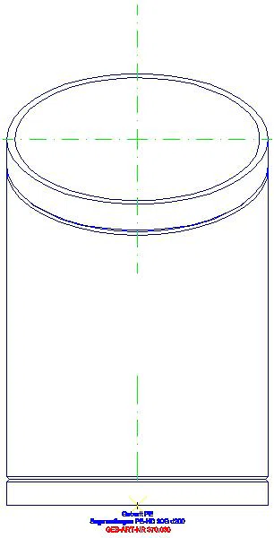 GE PE Segmentbogen 30Gr d200_370.030.16.1_L