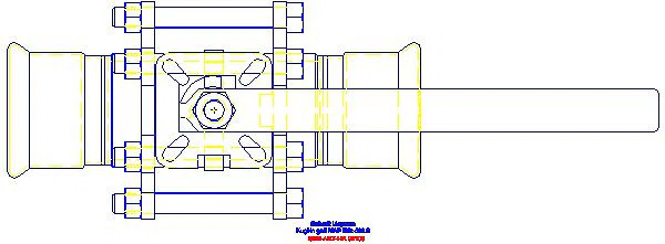 GE Mapress Kugelhahn NPW, mit Bet.-Hebel geflanscht d88,9_92108_G