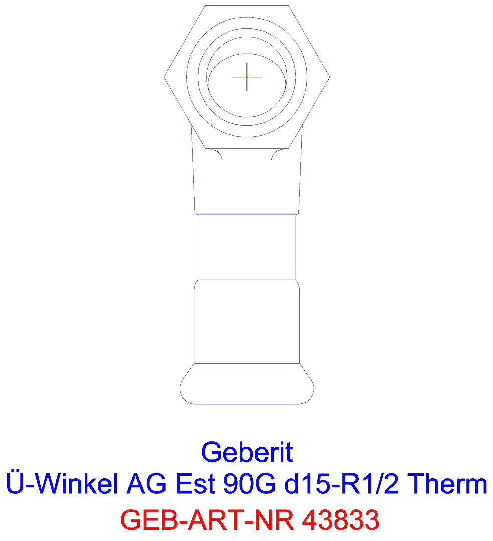 GE Mapress Therm Übergangswinkel 90Gr mit IG d28-Rp1_43833_a