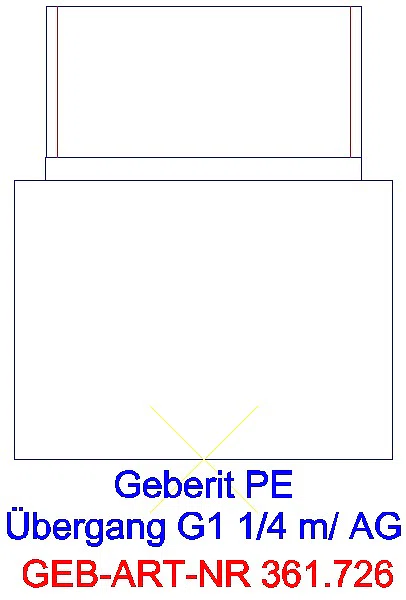 GE PE Übergang mit Aussengewinde d50 R1 1/4_361.726.16.1_A