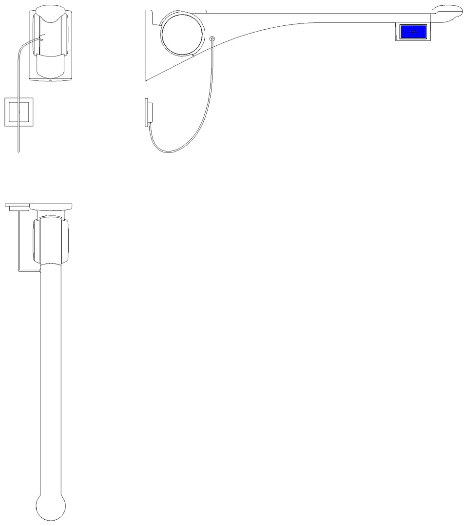 HEWI Stützklappgriff Premium,900 mm, li Spülausl.(E-Ausf.) anthr hgl-atm