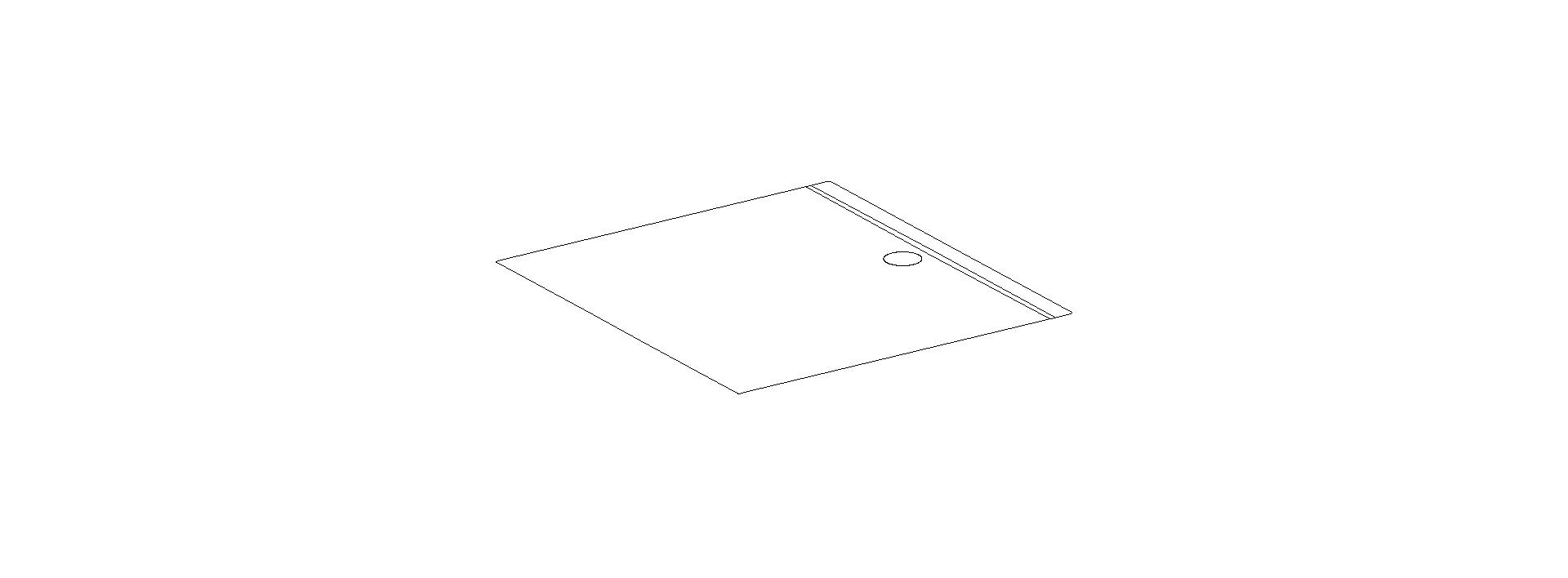 KALDEWEI SUPERPLAN ZERO MIT WANNENTRÄGER EXTRAFLACH Duschfläche, 1100x1200x32 mm, Modell-Nr: 1558-5
