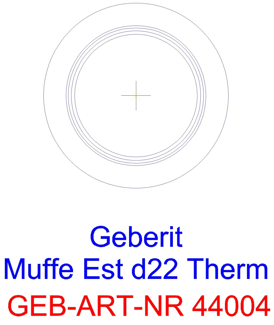 GE Mapress Therm Muffe d22 _44004_a