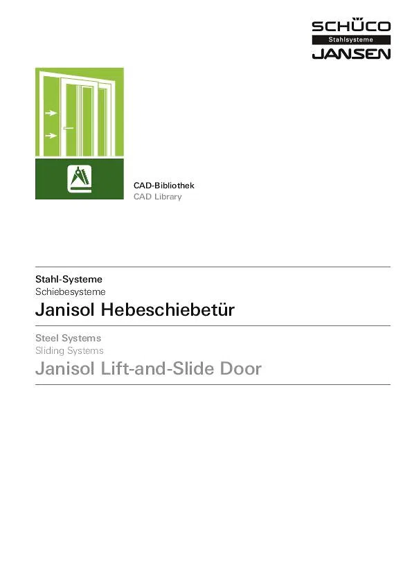 Janisol HS Hebeschiebetür