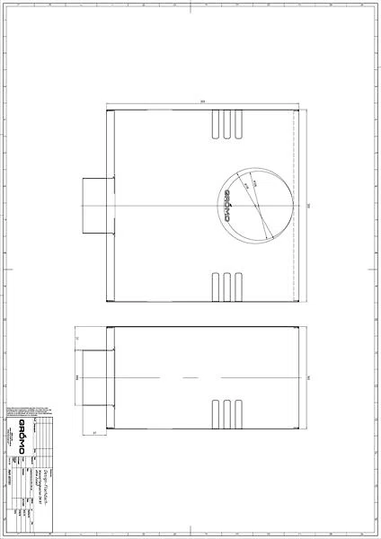 Zink Design-Flachdach-Wasserfangkasten Ø 87 mit Notüberlauf, 160 x 300 x 300 mm, #Art.Nr. 62912