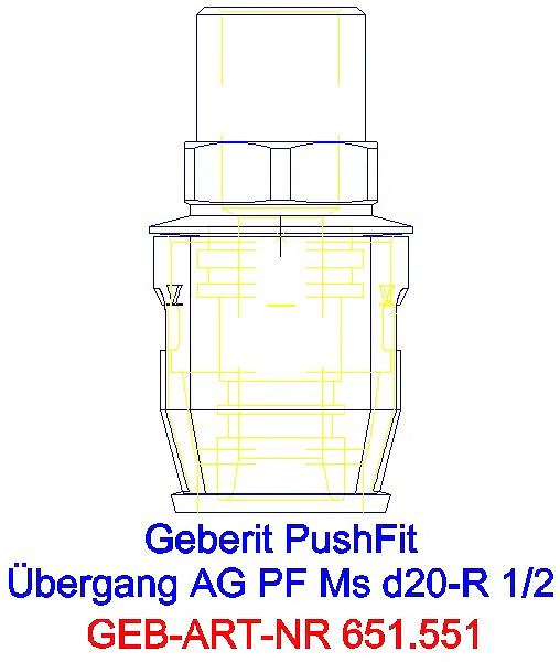 GE PushFit Übergang mit AG Ms d20-R1/2_651.551.00.1_G