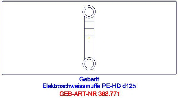 GE Elektroschweissmuffe d125_368.771.16.1_G