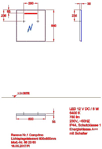 Renova Compact Lichtspiegel 60x65x3,5cm_kgv_r1_compri_862360