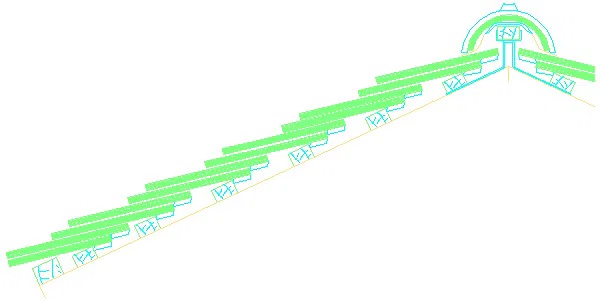 Biberschwanz Opal Turm KD Deckl