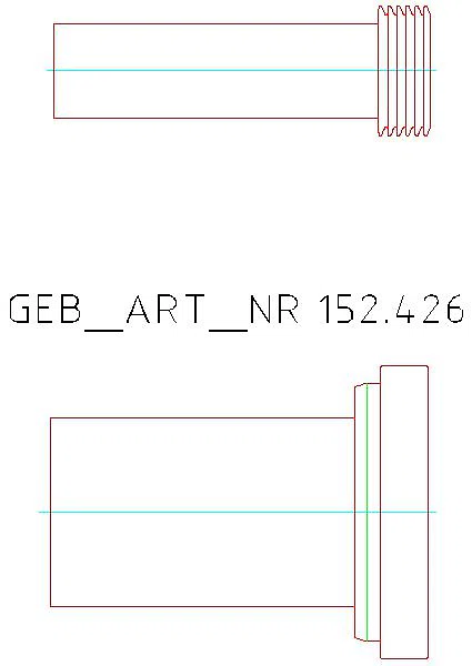 GE Anschlussset für Wand-WC PE d90/45 L:18,5 cm mit Deckkappen_152.426.46.1_A