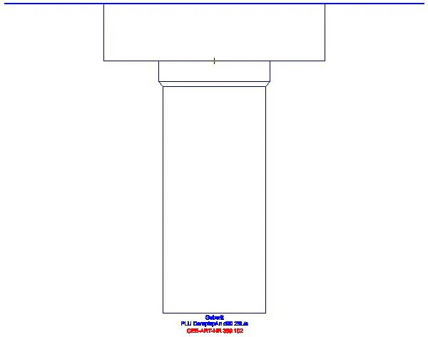 GE Pluvia Dampfsperrenanschluss d90mm CrNi-Stahl 1.4301_359.102.00.1_L