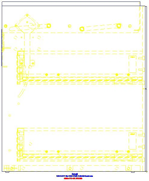 ONE Unterschrank für Waschtisch m. 2 Schubladen, 104,4x46,5x39,6cm, weiß_500.386.01.1_L
