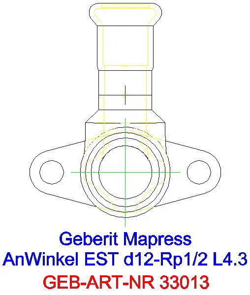 GE Mapress Edelstahl Anschlusswinkel 90Gr d12-Rp1/2_33013_A
