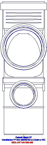 GE Silent-PP Kombiabzweig 87,5Gr d90/90/50_390.456.14.1_L