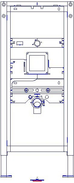 GE Duofix Element f. Urinal, 112-130 cm universell, für verdeckte Urinal-Strg._111689002_A