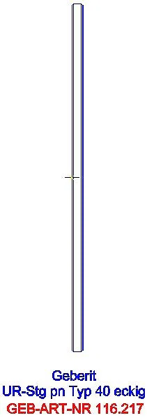 GE Typ 40 UR-Strg. mit pneum. Sp-Ausl. Square, Glas, weiß_116217SI1_L