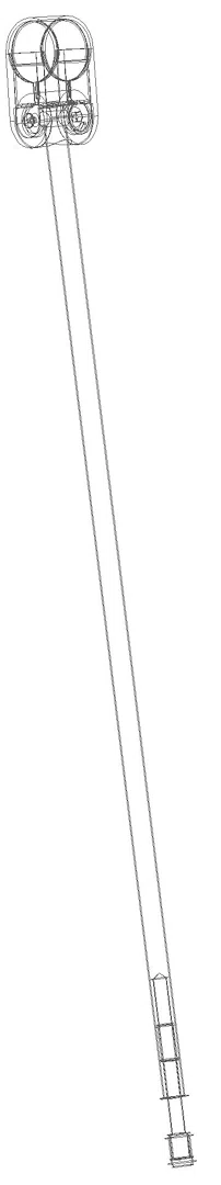 HEWI Bod-St. f.SKG 801.50.,L:607mm, Edst., Anb.farb. sand