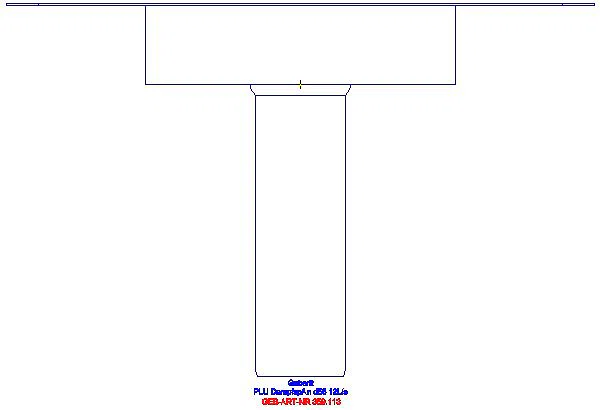 GE Pluvia Dampfsperrenanschluss d56 12l/s CrNi-Stahl 1.4301_359.113.00.1_L